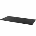 Nexel 36 x 72 in. Phenolic Resin Safety Edge Bench Top- Black BTR736